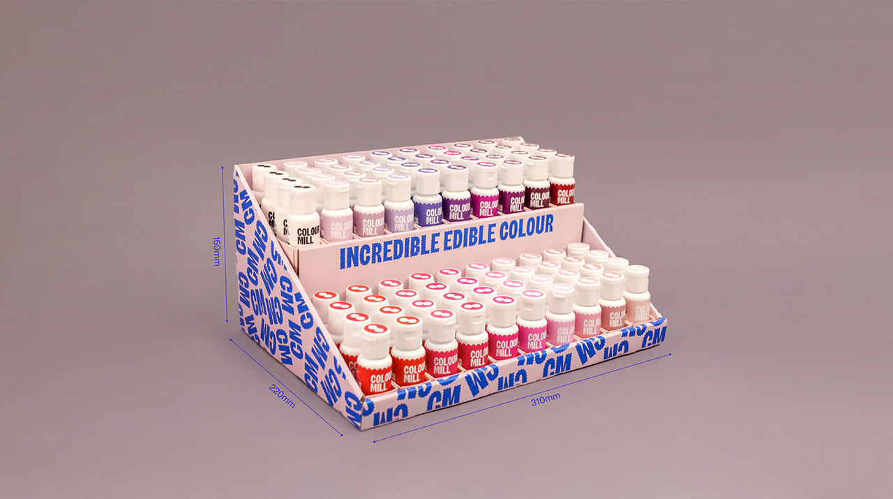 colour-mill-decorating-tools-colour-shelf-pr-sentoir-carton-20-couleurs image 6