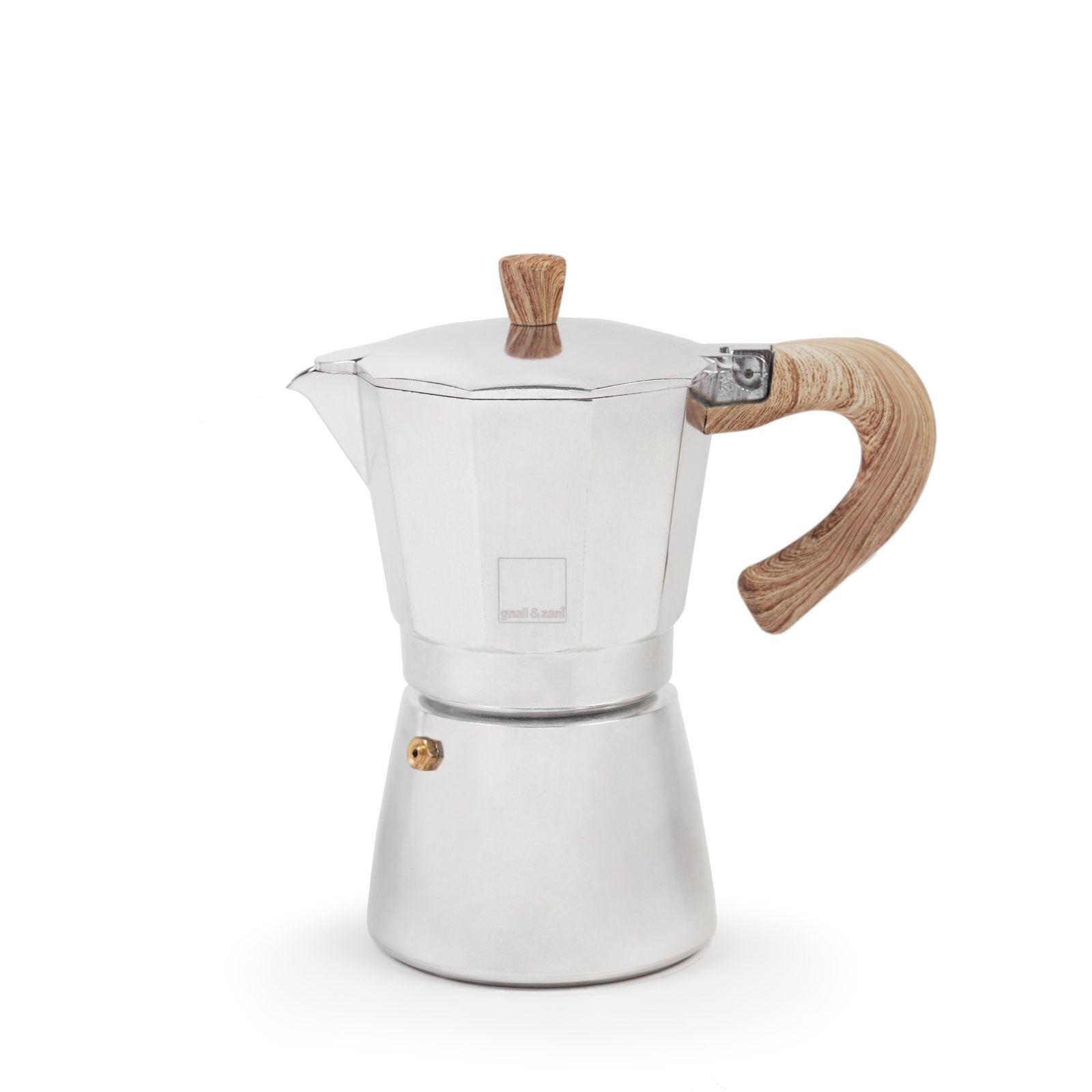gnali-zani-venezia-cafeti-re-italienne-alu-6-tasses-induction image 1