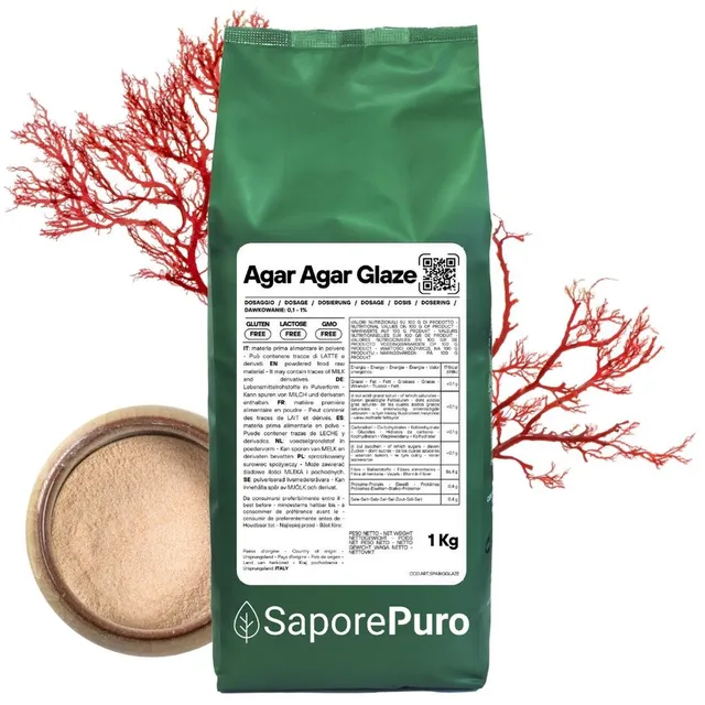 saporepuro-agar-agar-glaze-g-lifiant-vegan-50-g-e406 image 1